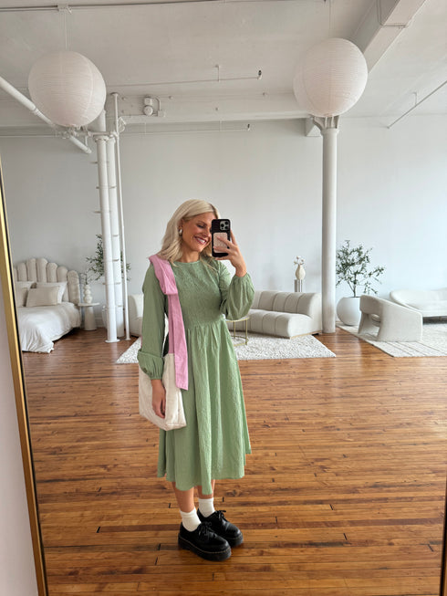 Buy Her Flowers Smocked Dress