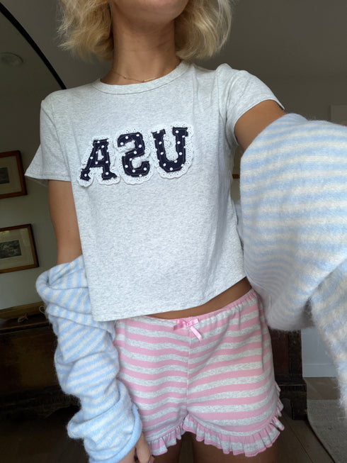Girls Club Short // Sea Salt