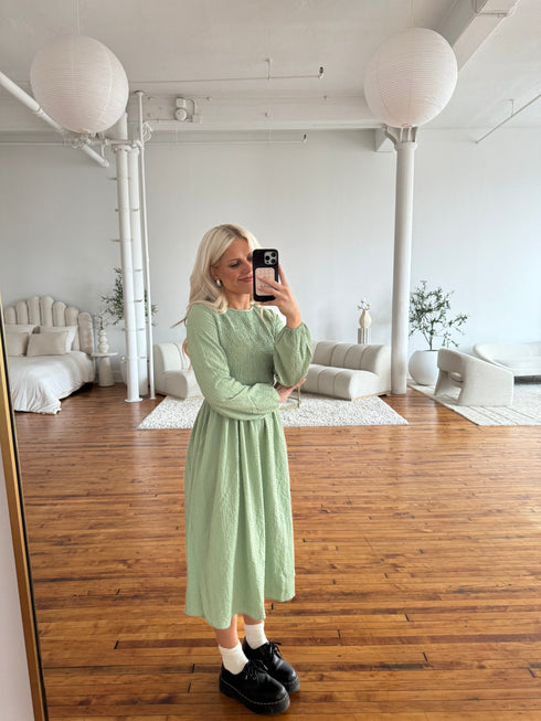 Buy Her Flowers Smocked Dress