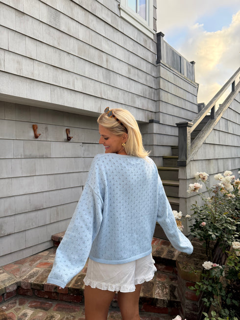Everyday Pointelle Cutie // Sky