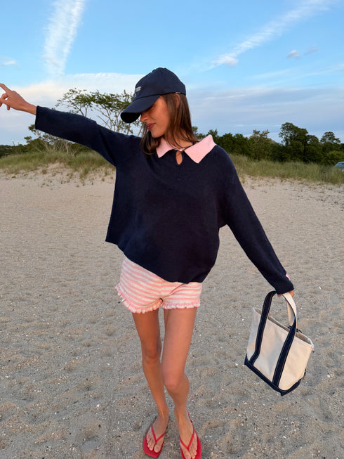 Girls Club Short // Sea Salt