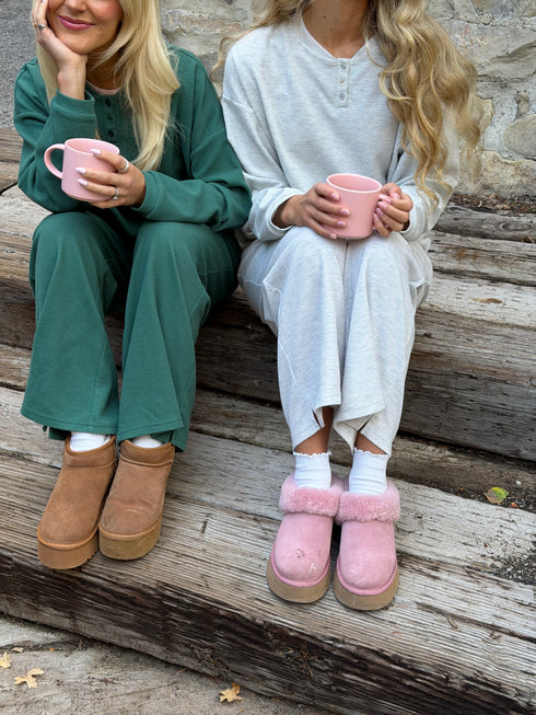 Weekend Waffle Pant // Evergreen *PREORDER 10/23*
