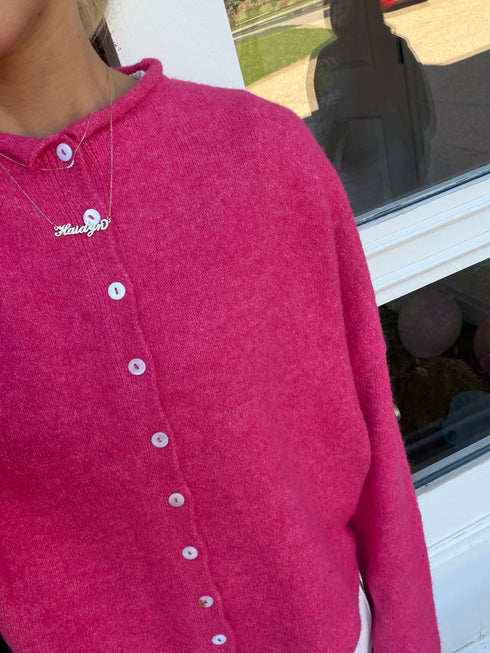 Coco Cutie Cardigan // Berry *PREORDER 10/23*