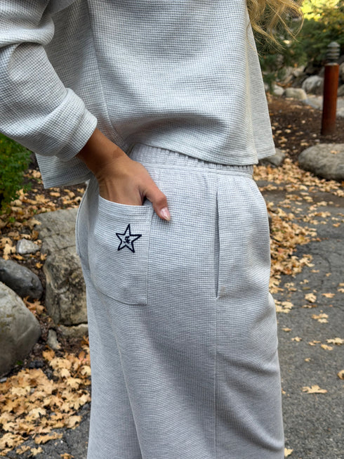 Weekend Waffle Pant // Heather *PREORDER 10/23*