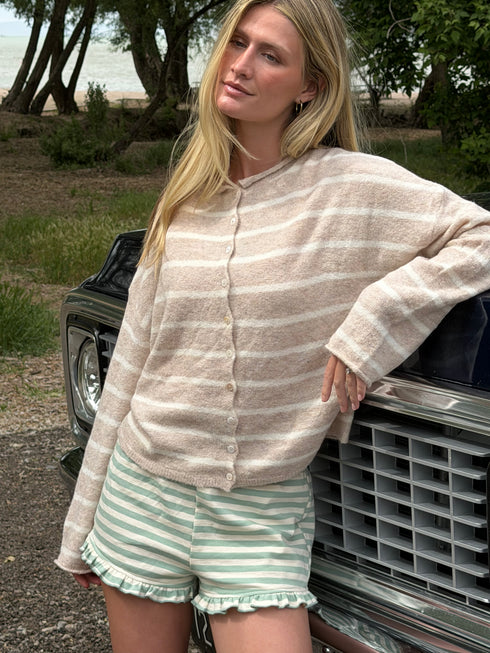 Coco Cutie Cardigan // Seashell