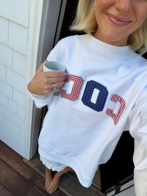 Coco Girl Mockneck // Americana