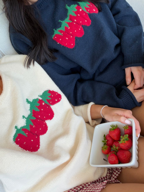 August Sweater // Navy *PREORDER 9/12*