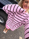 Coco Cutie Cardigan // Strawberry Stripe