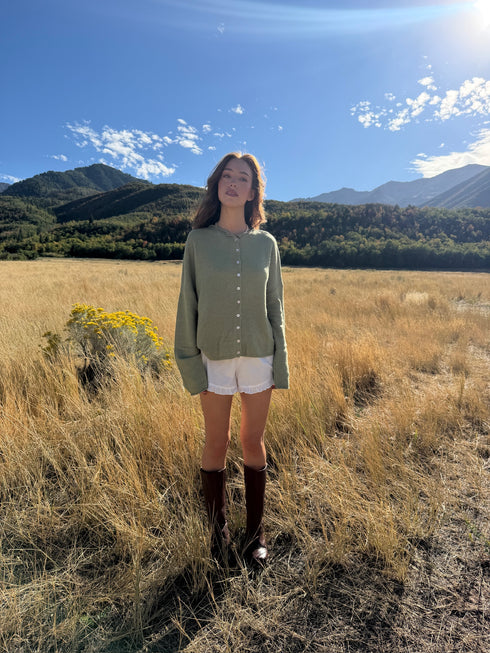 Coco Cutie Cardigan // Crisp