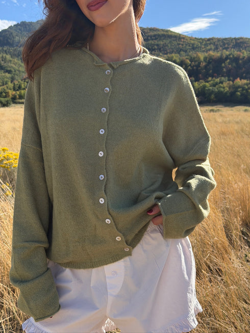 Coco Cutie Cardigan // Crisp