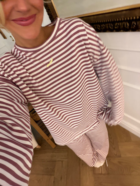 Sunny Club Pullover // Rosewood