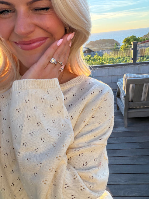 Everyday Pointelle Cutie // Cream