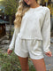 Weekend Waffle Short // Heather