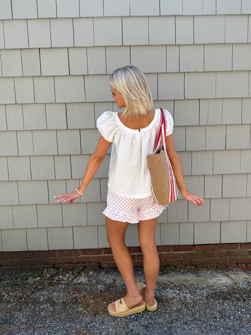Jackie Top // White