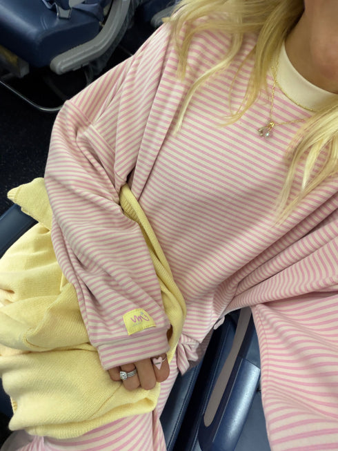 Road Trip Pullover // Candy Stripe
