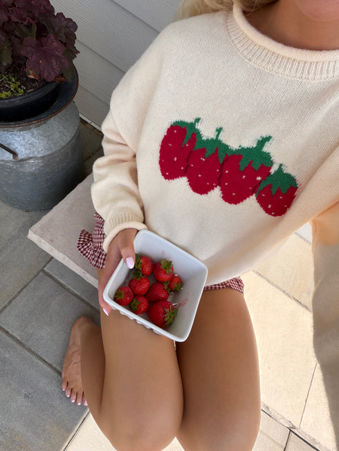 August Sweater // Cream *PREORDER 9/12*