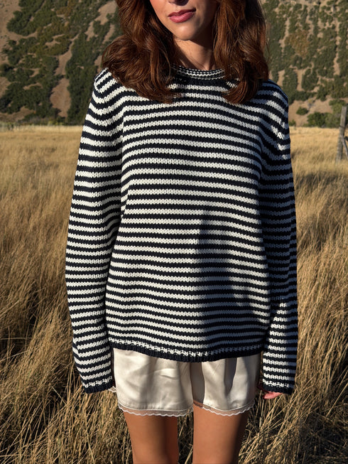 Cinny Sweater // Navy