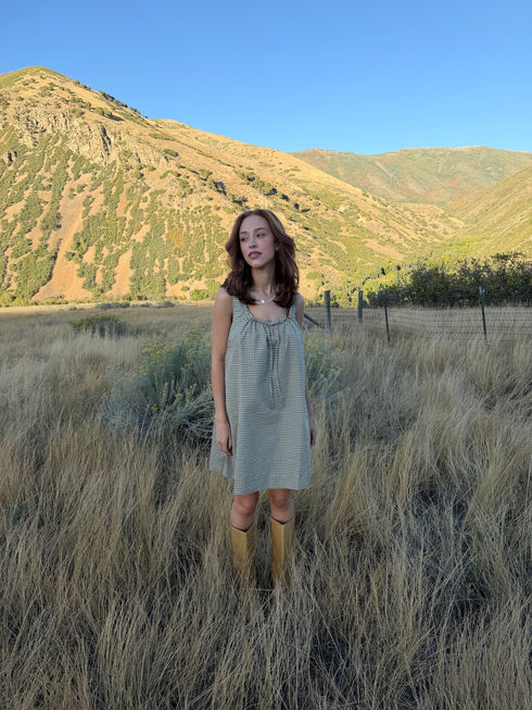Market Dress // Sage