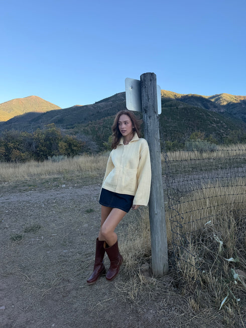 Marigold Knit // Butter