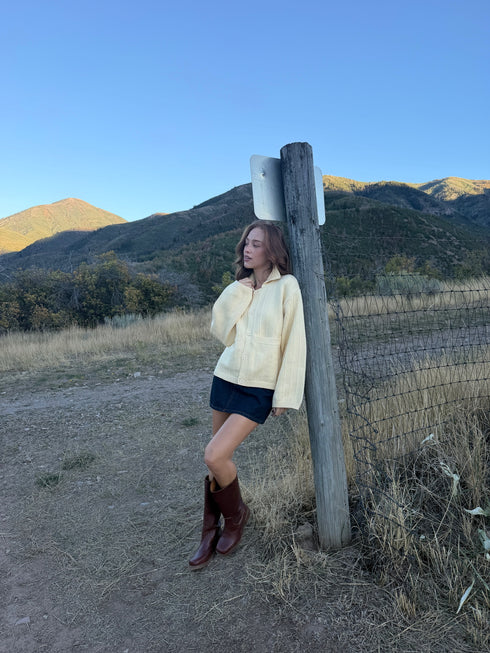 Marigold Knit // Butter