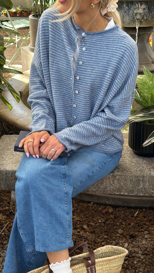 Coco Cutie Cardigan // Bluebell