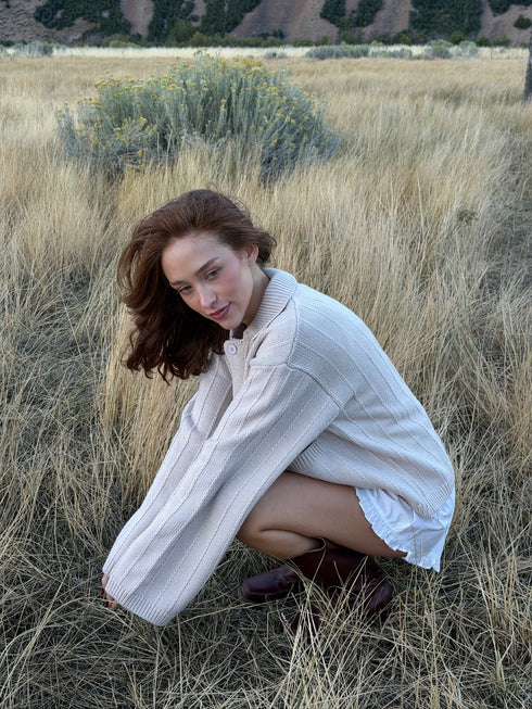 Marigold Knit // Cream