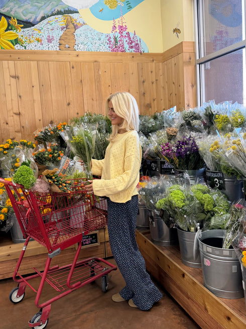 Everyday Pointelle Cutie // Butter