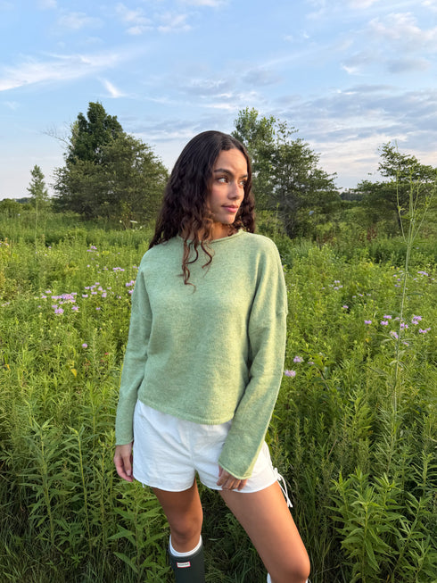 Sun Club Knit // Lime