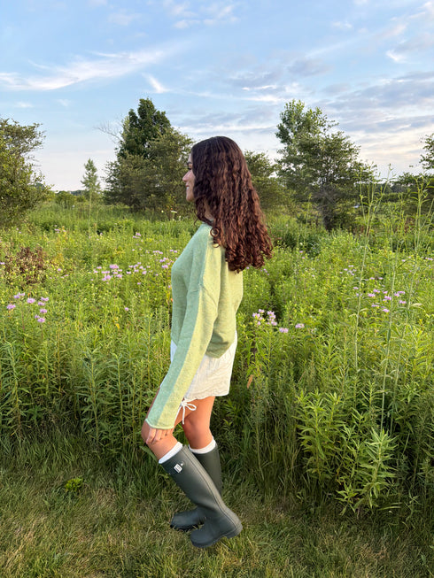 Sun Club Knit // Lime
