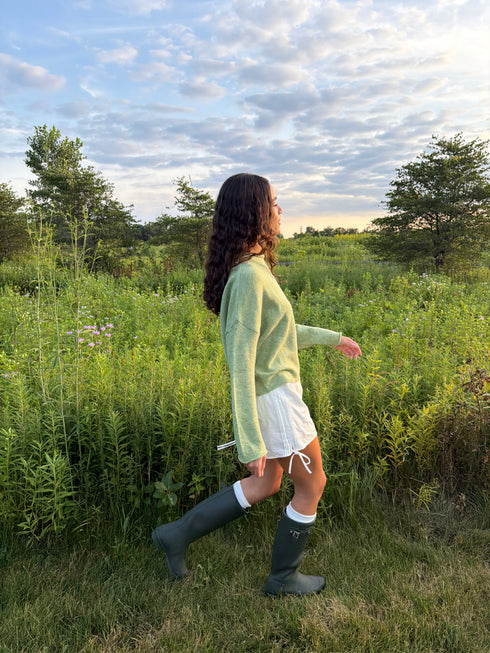Sun Club Knit // Lime