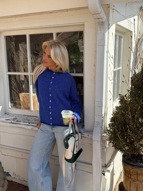 Coco Cutie Cardigan // Iris