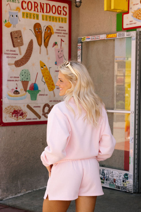 Comfy Short // Baby Pink