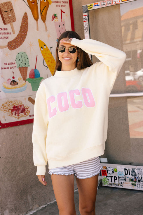 Coco Girl Mockneck // Lemonade