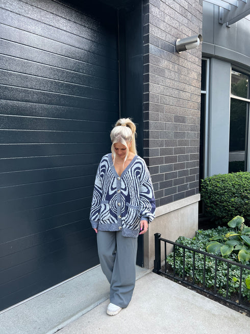 Wavy Days Cardigan