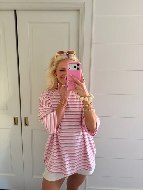 Funfetti Striped Tee