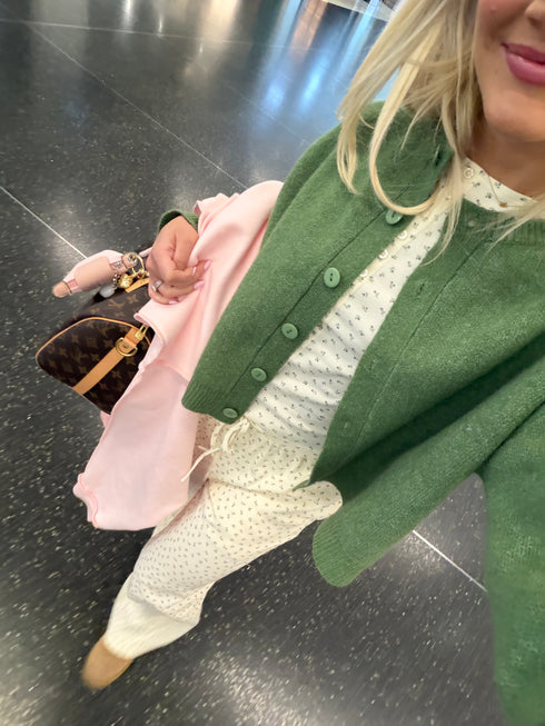 Honey Club Cardigan // Matcha *COCO EXCLUSIVE*