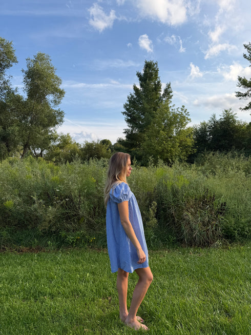 Late Summer Dress // Chambray