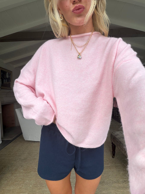 Sun Club Knit // Baby Pink