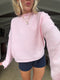Sun Club Knit // Baby Pink