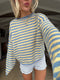 Sun Club Knit // Sunny Stripe
