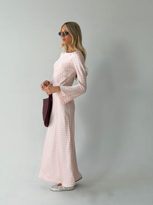 Dreamgirl Dress // Pink Dottie