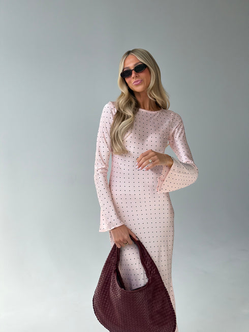 Dreamgirl Dress // Pink Dottie
