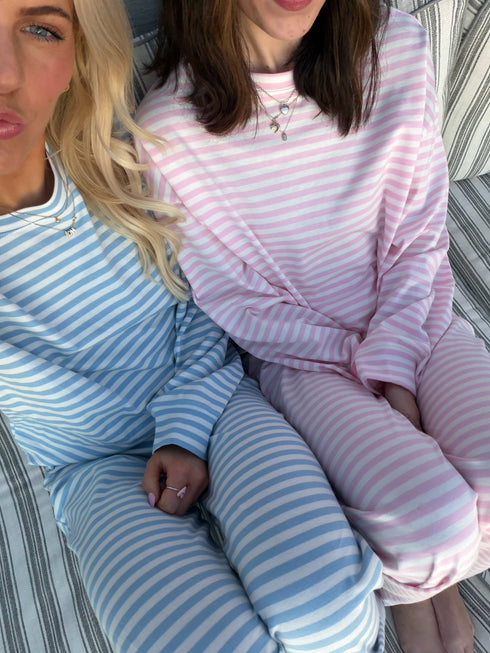 Sunny Club Pullover // Baby Pink