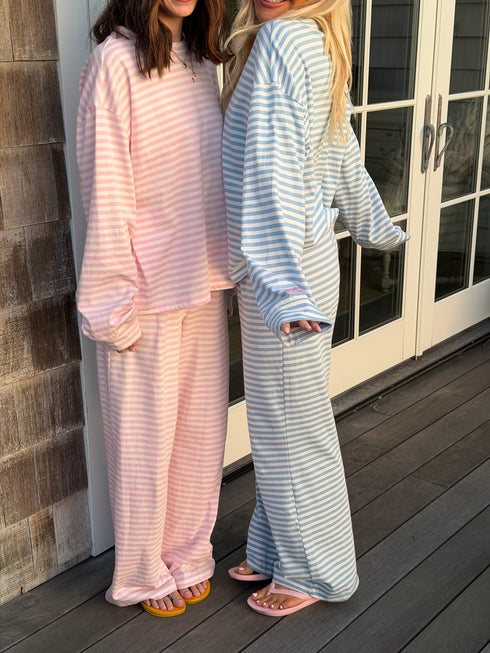 Sunny Club Pullover // Baby Pink