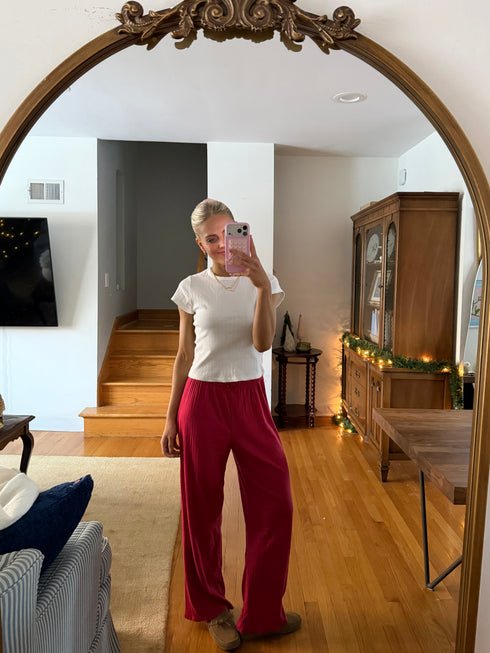 Dreamgirl Pointelle Pant // Holly *COCO EXCLUSIVE*