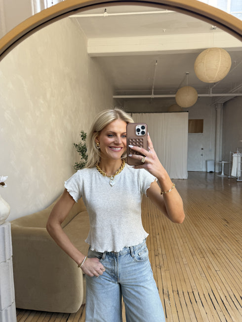 Holy Grail Tee // Dove Grey