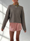 Slouch Sweater // Mocha