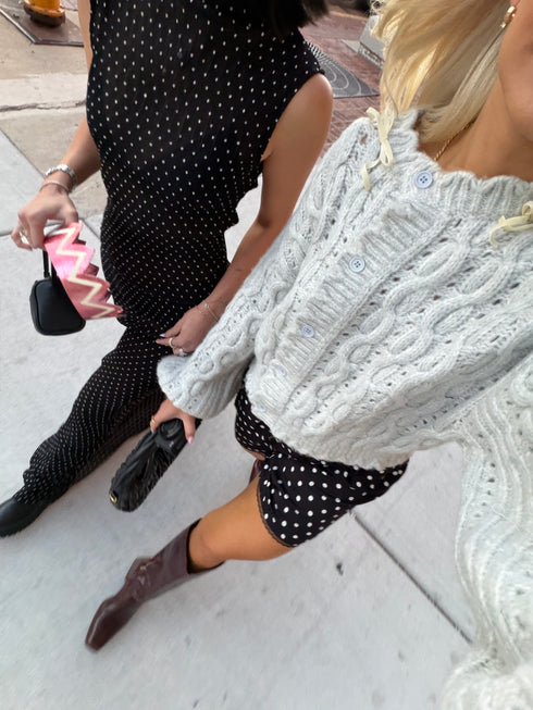 Goldie Satin Shorts // Dottie