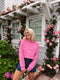 Mali-boo Babe Pullover// Pink