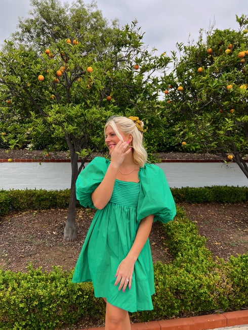 Flirt Back Bow Dress